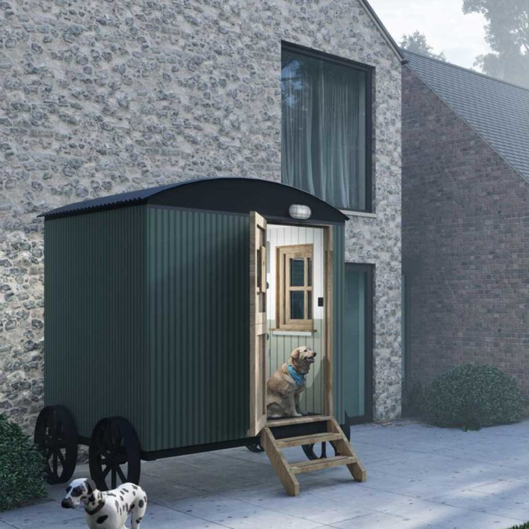 The Dog Wash Hut by Plankbridge Shepherd's Huts