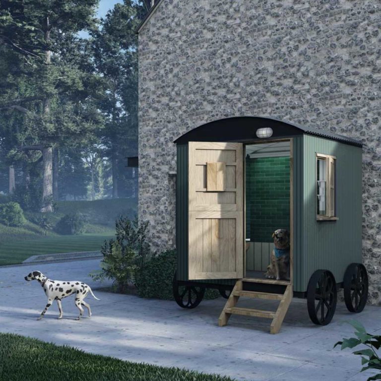 The Dog Wash Hut by Plankbridge Shepherd's Huts